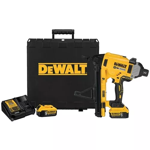 DeWalt 20V Max XR 1" Concrete Nailer 15 deg. Cordless Kit DCN891P2