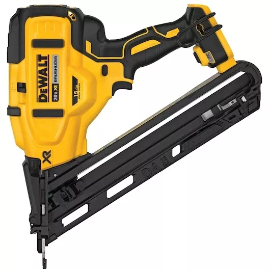 DEWALT 20V MAX* XR 15GA Angled Finish Nailer (Bare Tool) DCN650B