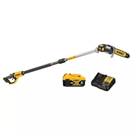 DEWALT 20V MAX XR Brushless Cordless Telescoping Pole Saw Kit, 15ft Reach - DCPS620M1