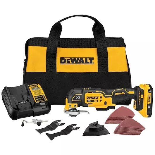 DEWALT 20V MAX XR Brushless Oscillating Multi-Tool Kit, 3-Speed (DCS356SD1)