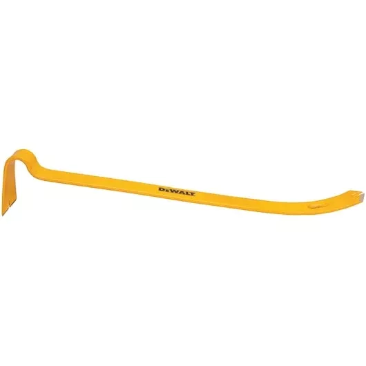 DEWALT 21" Spring Steel Flat Pry Bar for Demolition & Nail Pulling - DWHT55528