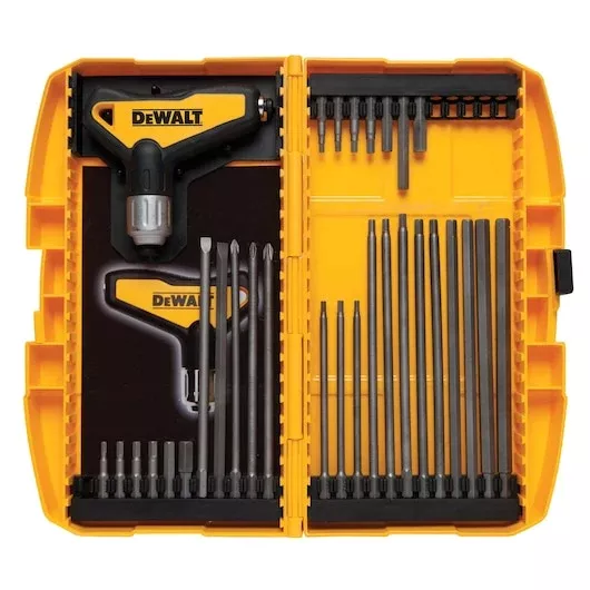 DEWALT 31 Pc. Ratcheting T-Handle Hex Key Set with Case - DWHT70265