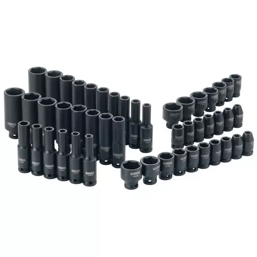 DEWALT 48-Piece 1/4" Drive Combination Impact Socket Set - DWMT19251
