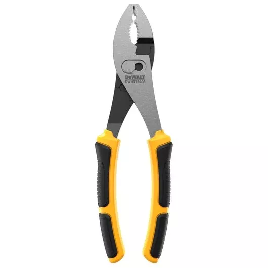 DEWALT 8" Flush Rivet Slip Joint Pliers - Maximum Grip & Comfort DWHT75403