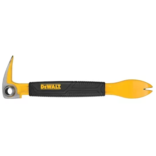 DEWALT 9 in. Precision I-Beam Claw Bar with Over-Mold Grip - DWHT55164