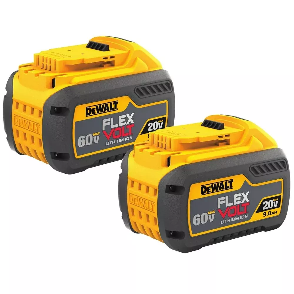 Dewalt DCB609-2 20V/60V Flexvolt 9.0 Ah Battery 2Pk