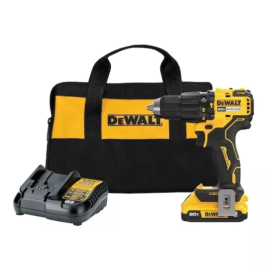 DEWALT DCD798D1: 20V MAX Brushless 1/2" Hammer Drill Kit for Ultimate Jobsite Versatility