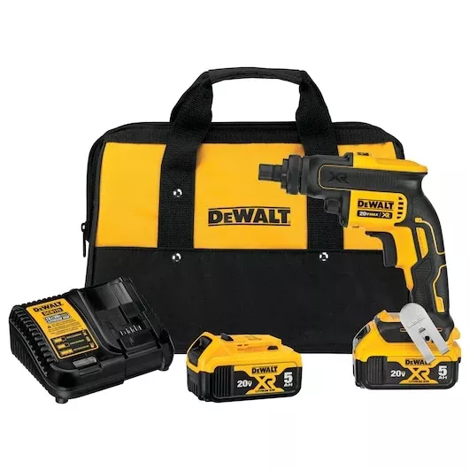 DEWALT DCF624P2 20V MAX XR Brushless Screwgun Kit with Threaded Clutch Housing
