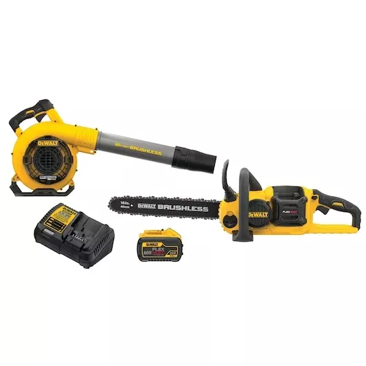 DEWALT DCKO667X1 60V MAX FLEXVOLT Chainsaw & Blower Combo Kit