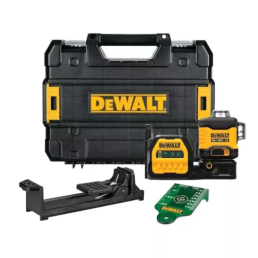 DEWALT DCLE34030GB 20V MAX* 3x360 Green Line Laser (Tool Only)