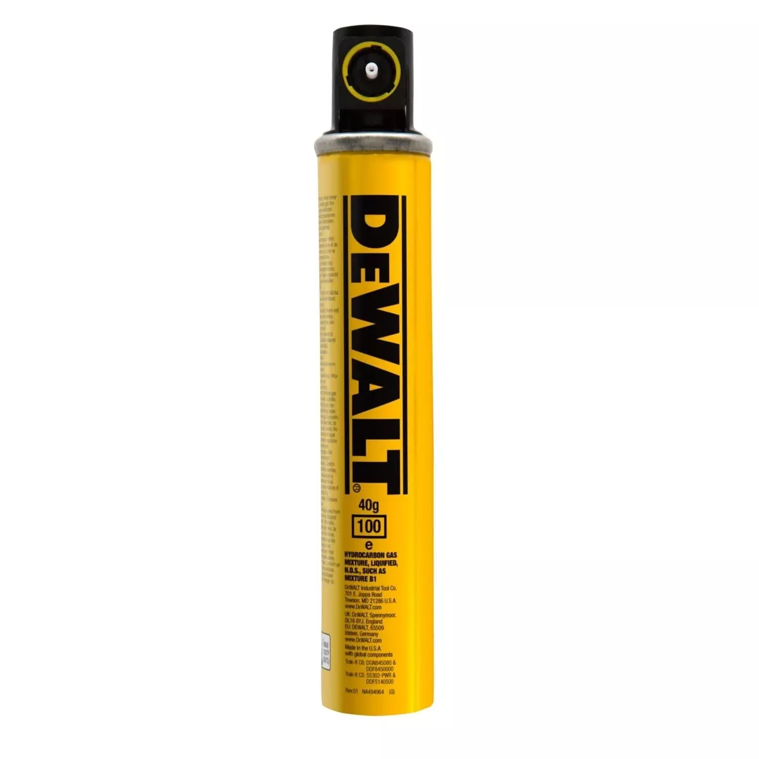 DeWalt DGN845080 TRAK-IT C6 Fuel Cell