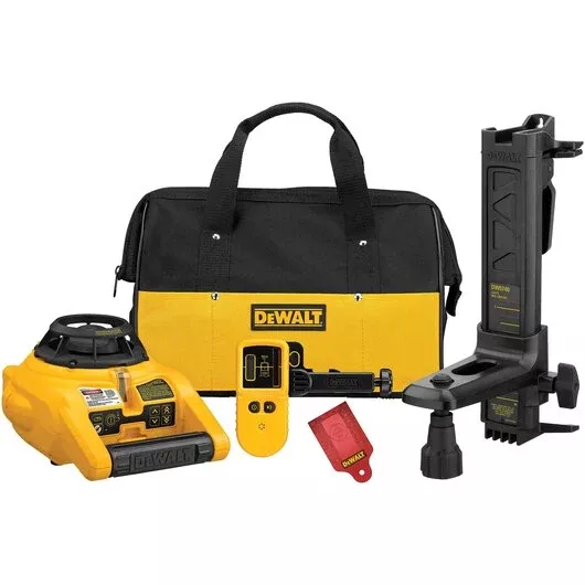 DEWALT DW074KD Heavy-Duty Self-Leveling Rotary Laser Kit for Interior/Exterior Leveling
