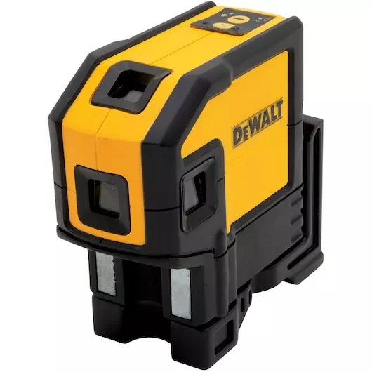 DEWALT DW0851 Self-Leveling 5-Spot + Horizontal Line Laser