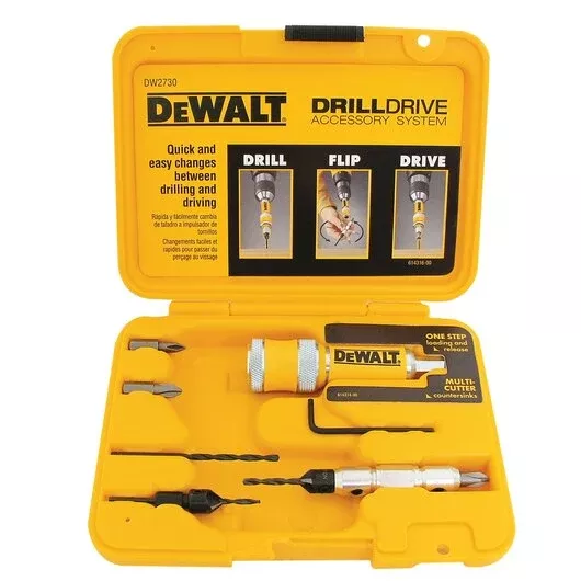 DEWALT DW2730 8-Piece Quick Change Drill & Drive Set