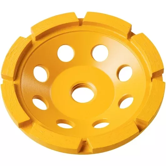 DEWALT DW4770 4" Single Row Diamond Cup Grinding Wheel – Concrete & Masonry