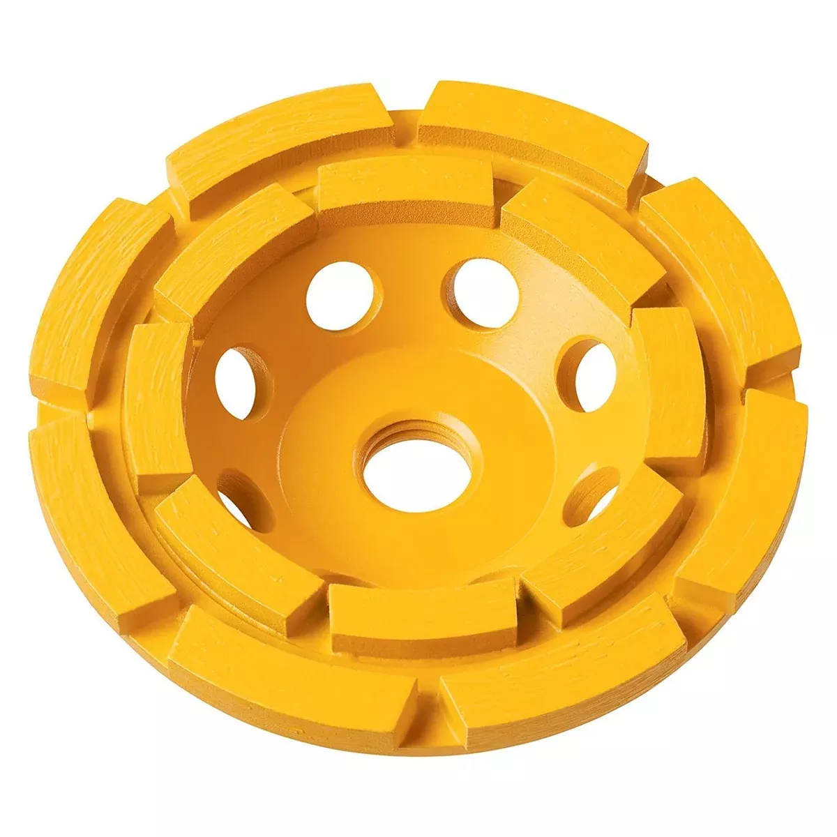 DEWALT DW4772 4" Double Row Diamond Cup Grinding Wheel for Concrete & Masonry
