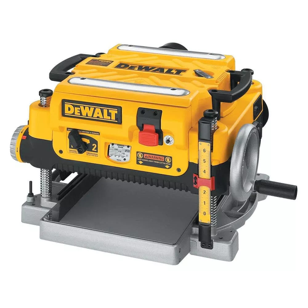 DEWALT DW735 13-Inch 2-Speed 3-Knife Thickness Planer - Ultimate Precision for Woodworkers