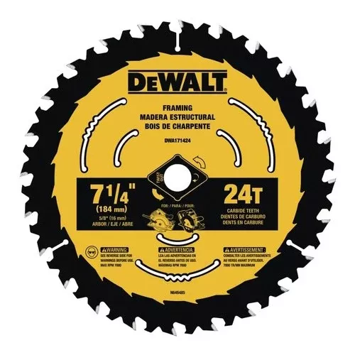 Dewalt Dwa1714242 7-1/4 In. Circular Saw Blade