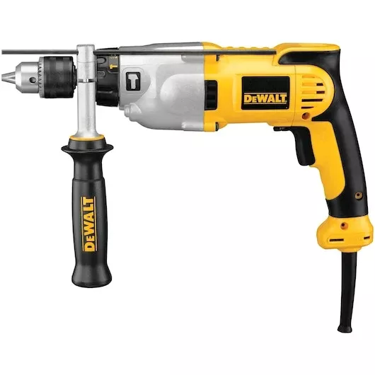 DEWALT DWD520 10-Amp 1/2" VSR 2-Speed Pistol Grip Hammer Drill