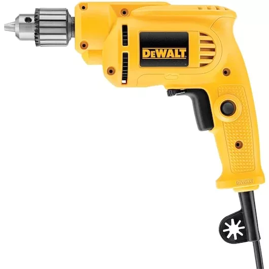 DEWALT DWE1014 7A 3/8" Variable Speed Drill - Compact Corded Powerhouse