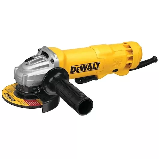 DEWALT DWE402W 4-1/2" 11 Amp Angle Grinder with Paddle Switch