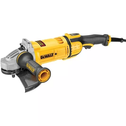 DEWALT DWE4599N 9" 4.9 HP Angle Grinder with E-Clutch & No-Lock On