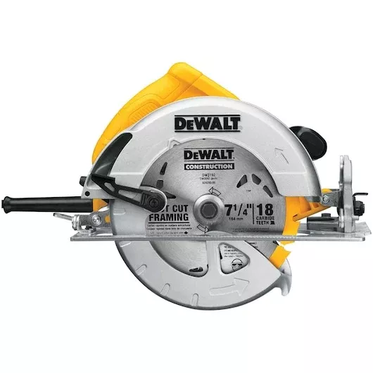 DEWALT DWE575 7-1/4" Lightweight Circular Saw | 15-Amp Power for Pros