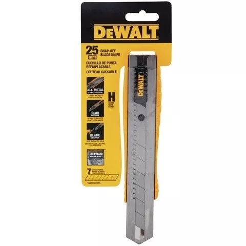 Dewalt DWHT10045 Dw Snap-Off Knife 25mm