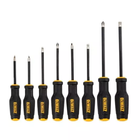 DEWALT DWHT65102 TOUGHSERIES 8-Piece MAX FIT Screwdriver Set