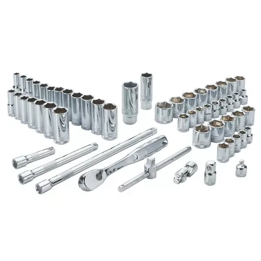 DEWALT DWMT19252 56-Piece 3/8" Drive Combination Socket Set