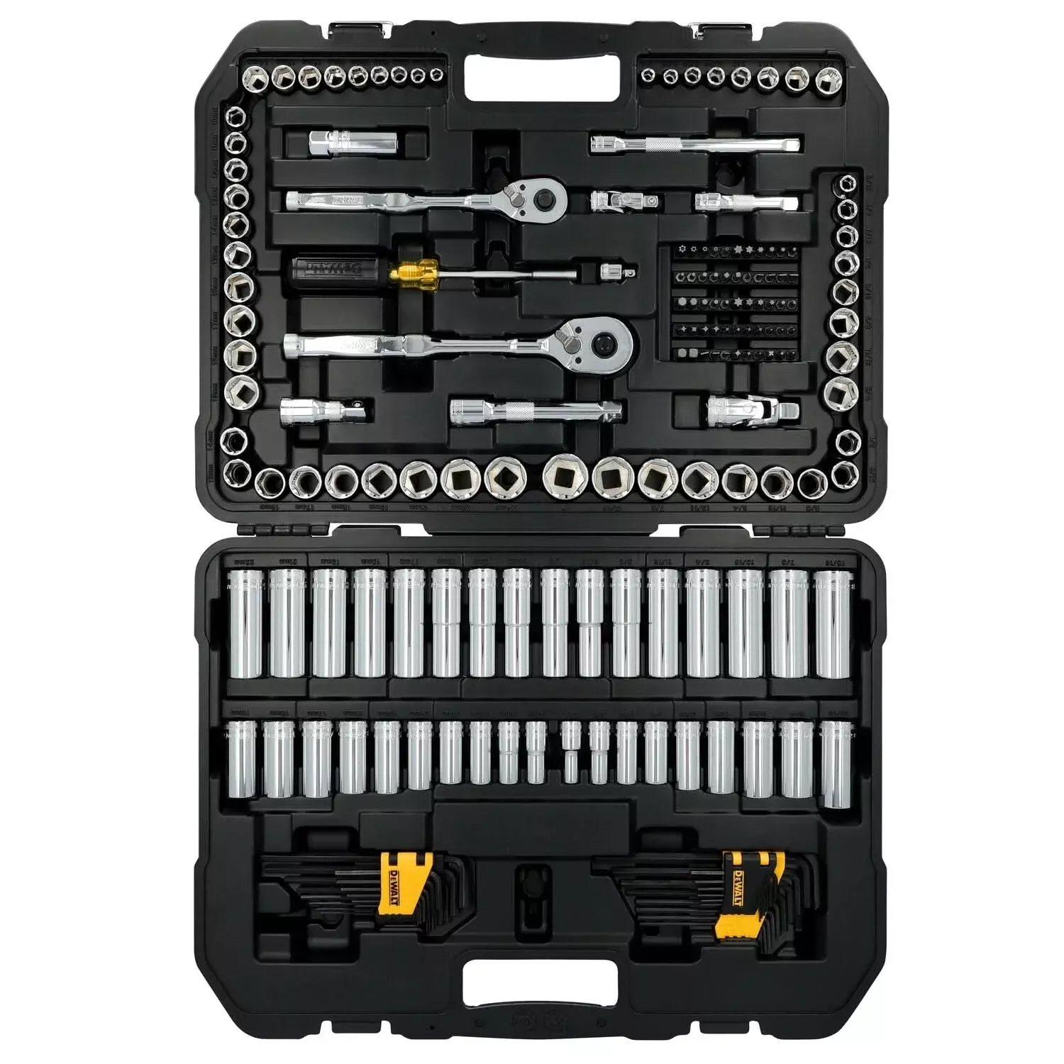 DeWalt DWMT45404 TOUGHSERIES 182-Piece 2 Drive Mechanics Tool Set