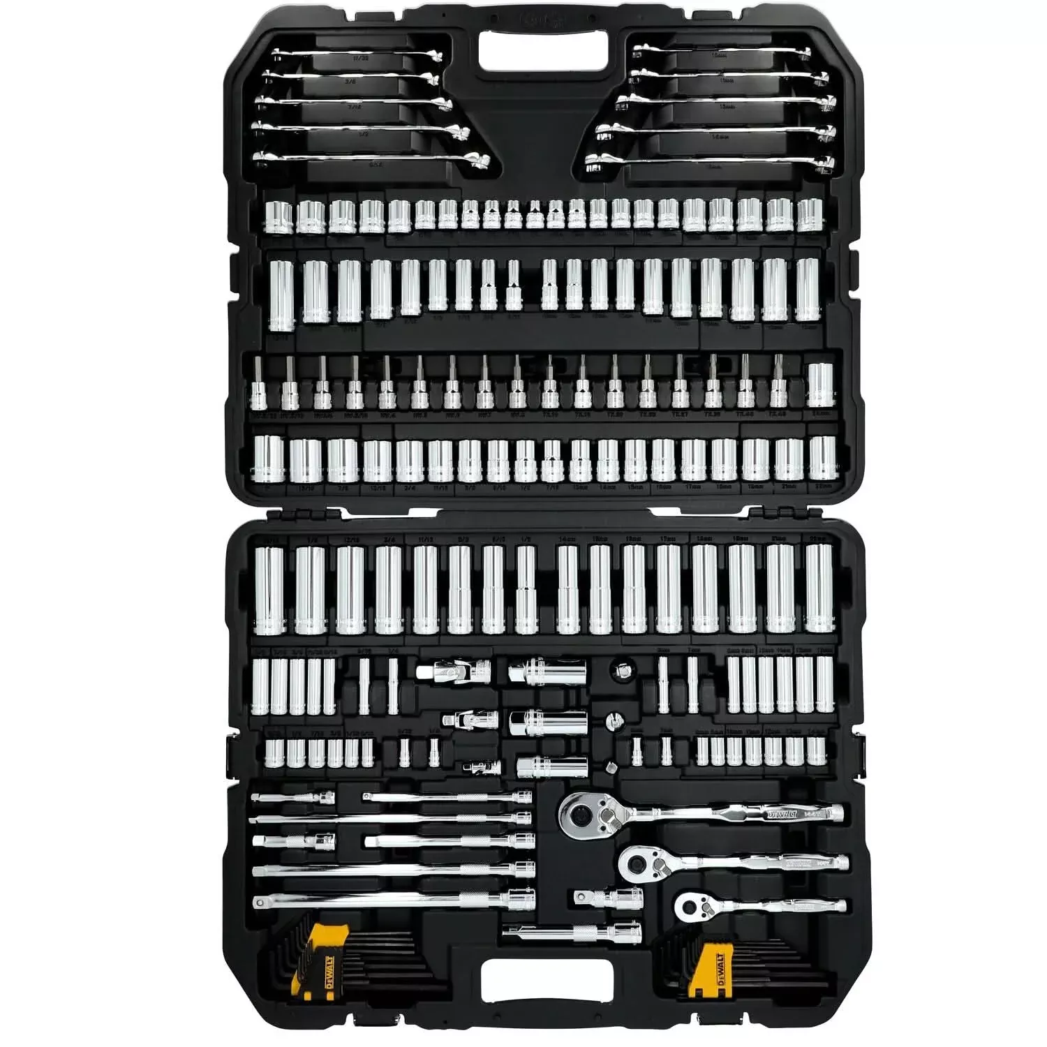 DeWalt DWMT45409 TOUGHSERIES 185-Piece 3 Drive Mechanics Tool Set
