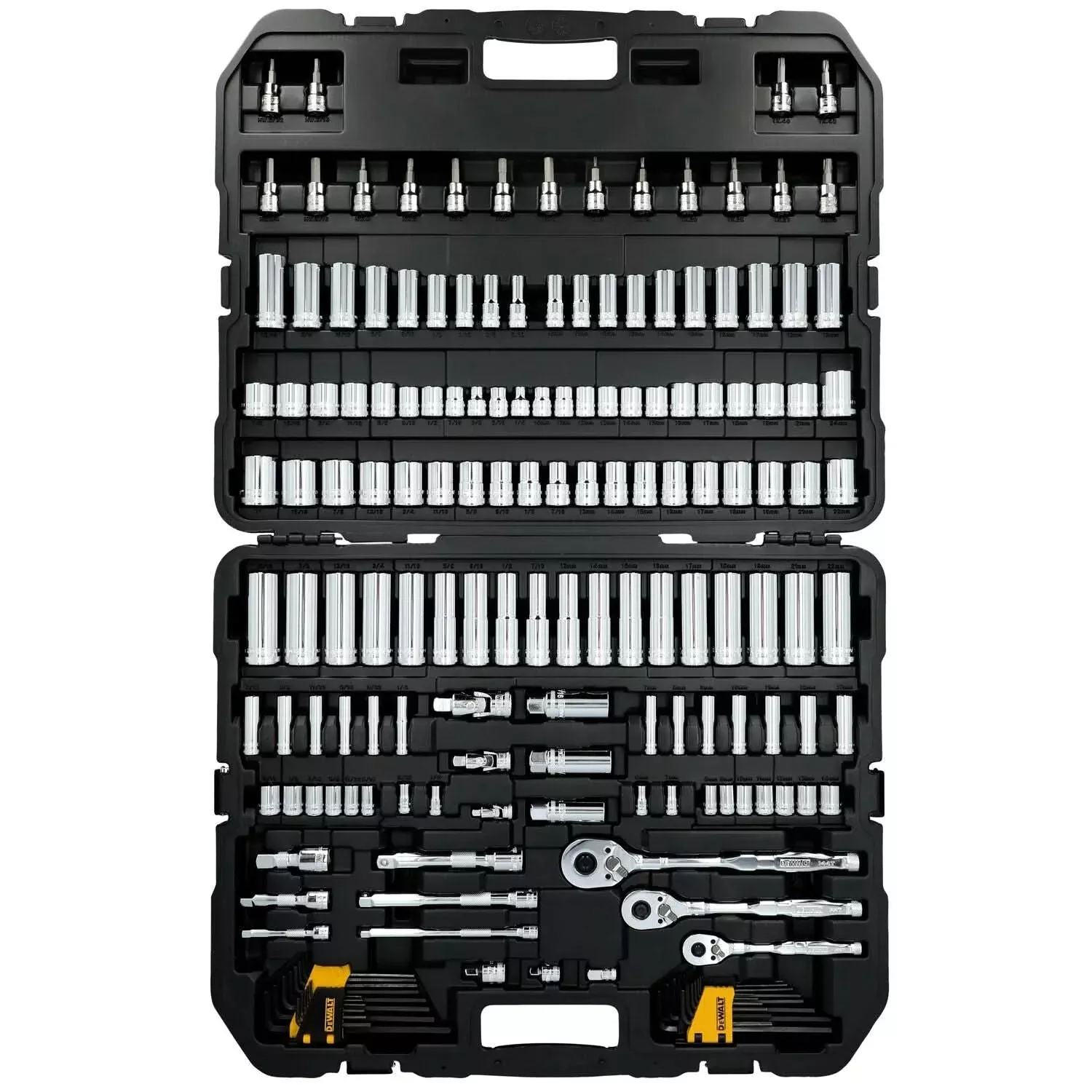 DeWalt DWMT45416 TOUGHSERIES 172-Piece 3 Drive Mechanics Tool Set