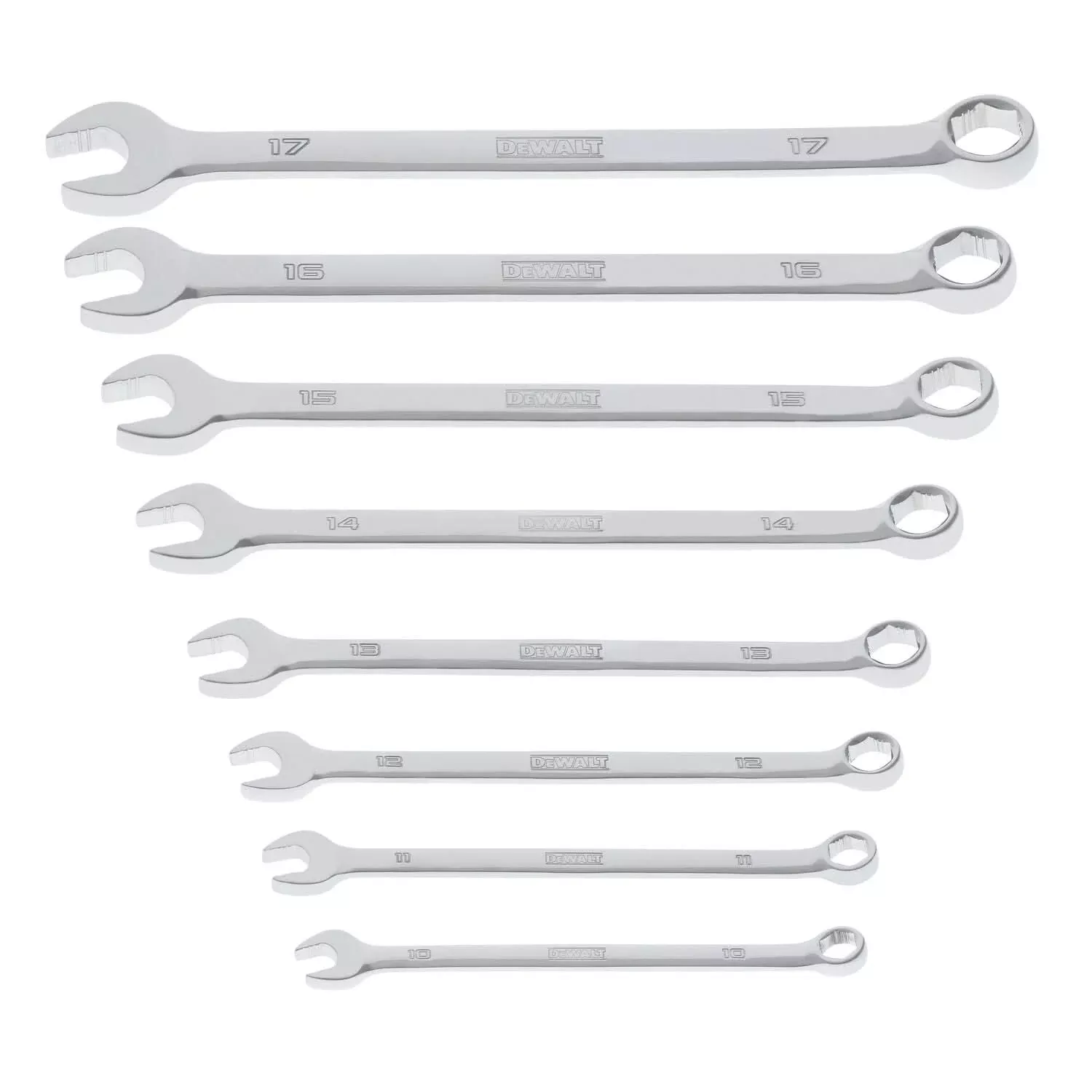 DeWalt DWMT45426 TOUGHSERIES 8-Piece Metric Combination Wrench Set