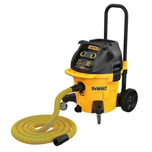 DEWALT DWV015 10-Gallon Wet/Dry HEPA Dust Extractor with Auto Filter Clean