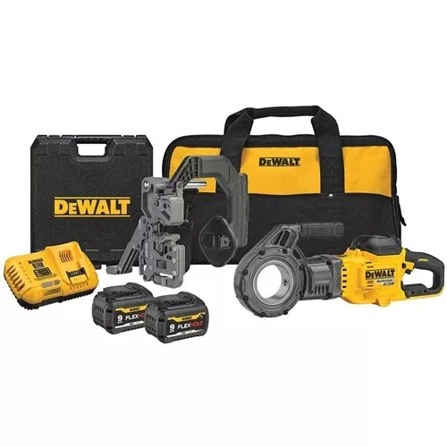 DeWalt FlexVolt 60V Max 1/2" - 2" Cordless Pipe Threader Kit DCE700X2