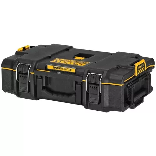 DEWALT TOUGHSYSTEM 2.0 Toolbox DWST08165 - Rugged IP65 Jobsite Storage