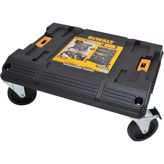 DEWALT TSTAK 4-Wheel Cart - Heavy-Duty Mobile Tool Storage Base DWST17889