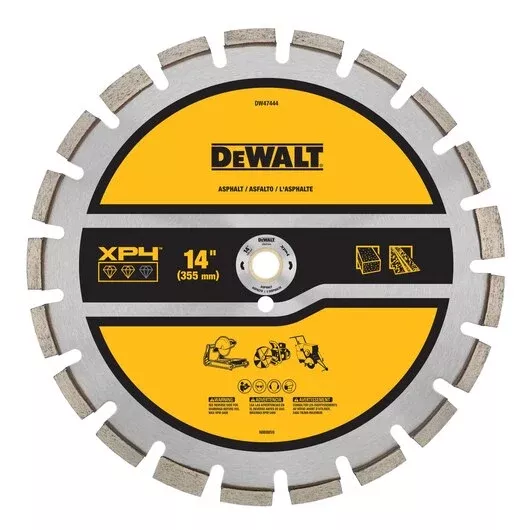 DEWALT XP4 Asphalt 9" Segmented Diamond Blade – DW47944