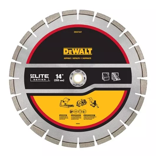 DEWALT XP7 14-inch Asphalt Segmented Diamond Blade for Cut-Off Saws | DW47447