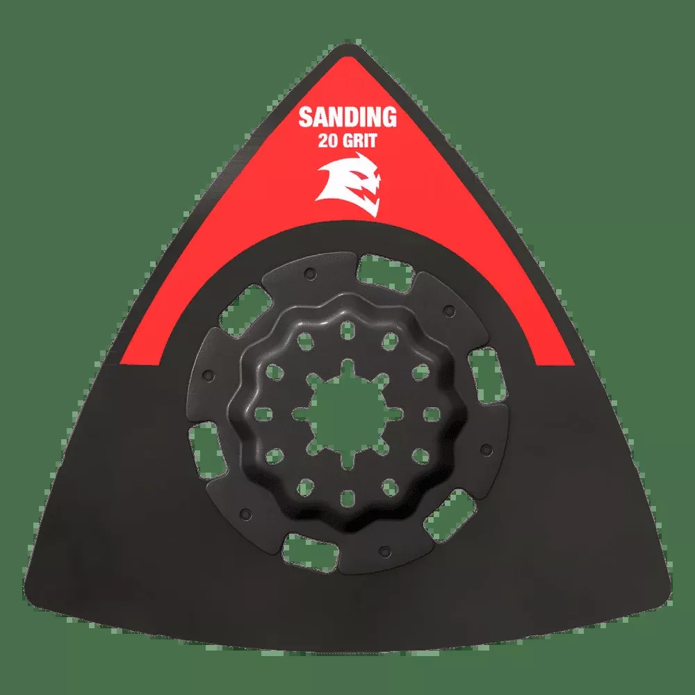 DIABLO 3-1/2" 20-Grit Starlock Carbide Grit Oscillating Sanding Plate