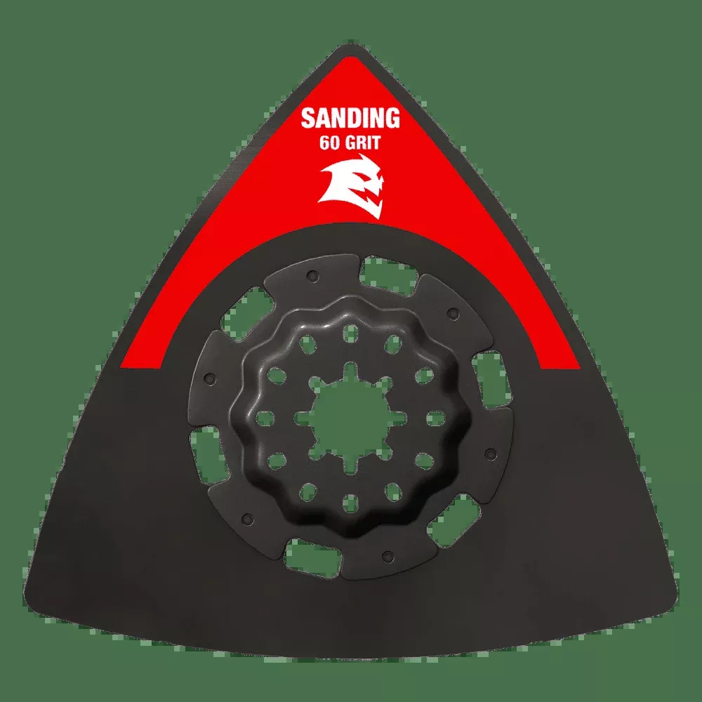 DIABLO 3-1/2" 60-Grit Starlock Carbide Grit Oscillating Sanding Plate