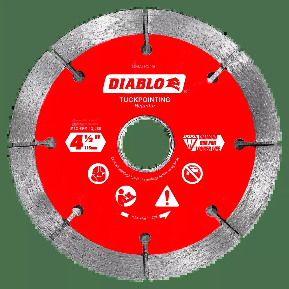 DIABLO 4-1/2" Diamond Tuck Point Blade For Masonry