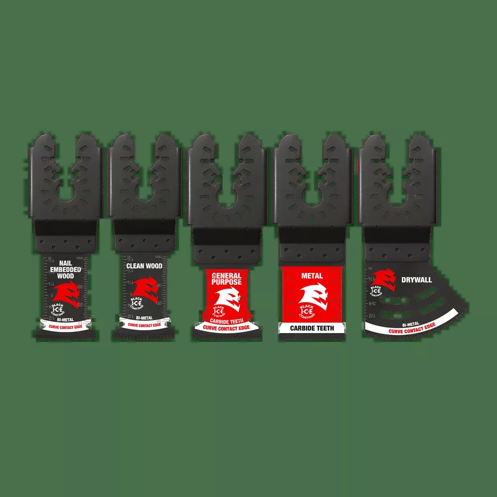 DIABLO 5 PC. Universal Fit General Purpose Oscillating Blade Set