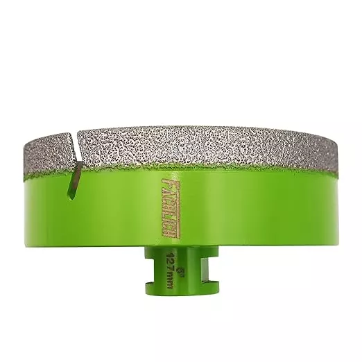 Diamond Core Drill Bit - 5" Tile Hole Saw 127mm Granite Core Bit for Porcelain Tile Granite Marble Masonry