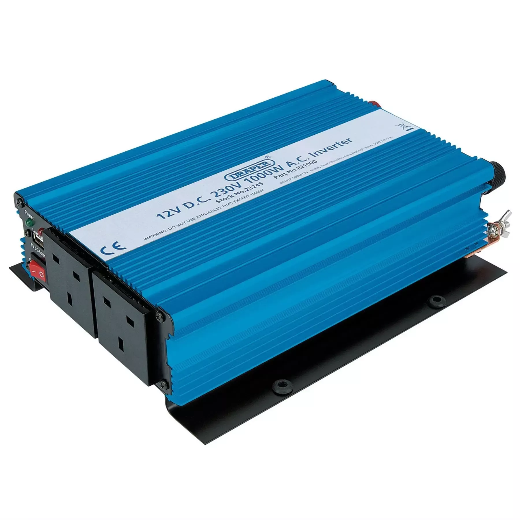 Draper 12V DC-AC Inverter 1000W 23245