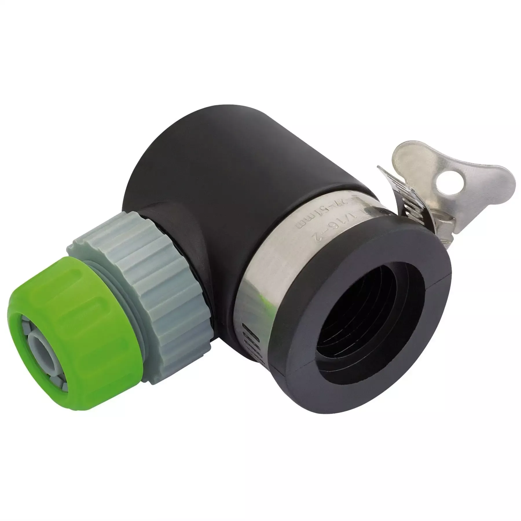 Draper 90° Right Angle Lock on Tap Connector 24919