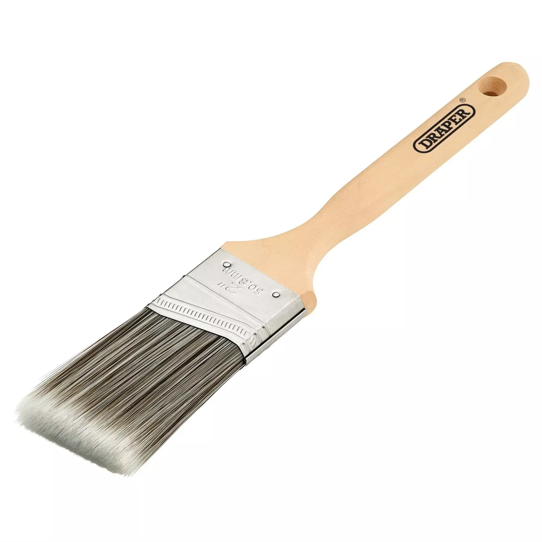 Draper Angled Paint Brush with Wood Handle 2" 20442
