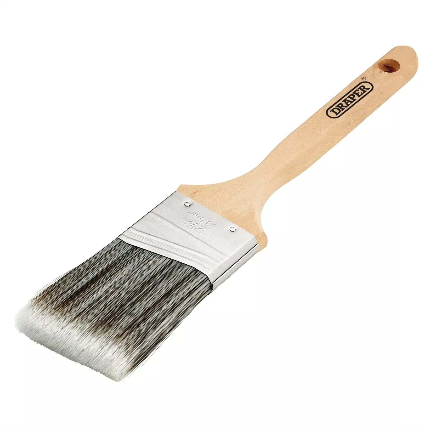 Draper Angled Paint Brush with Wood Handle 2.5" 20444