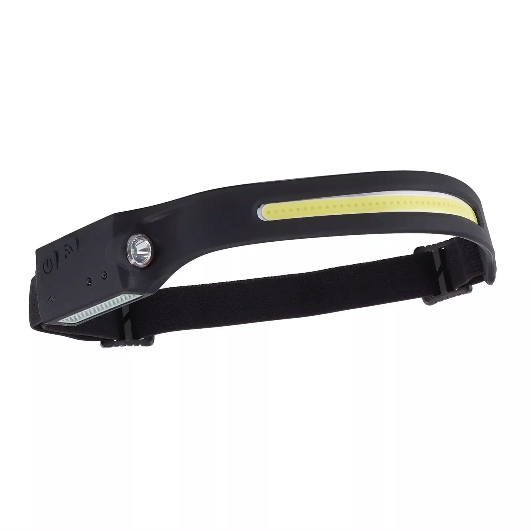 Draper COB LED Rechargeable 2-in-1 Head Torch with Wave Sensor 3W 120/350 Lumens USB-C Cable Supplied 28236